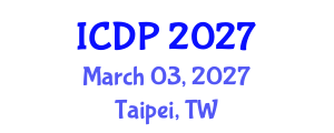 International Conference on Digital Preservation (ICDP) March 03, 2027 - Taipei, Taiwan International Conference on Digital Preservation (ICDP) March 03, 2027 - Taipei, Taiwan