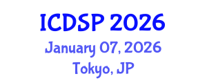 International Conference on Digital Signal Processing (ICDSP) January 07, 2026 - Tokyo, Japan