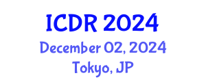 International Conference on Dipterology Research (ICDR) December 02, 2024 - Tokyo, Japan