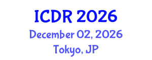 International Conference on Dipterology Research (ICDR) December 02, 2026 - Tokyo, Japan International Conference on Dipterology Research (ICDR) December 02, 2026 - Tokyo, Japan