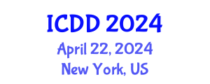 International Conference on Disability and Diversity (ICDD) April 22, 2024 - New York, United States