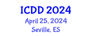 International Conference on Disability and Diversity (ICDD) April 25, 2024 - Seville, Spain