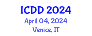 International Conference on Disability and Diversity (ICDD) April 04, 2024 - Venice, Italy