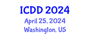 International Conference on Disability and Diversity (ICDD) April 25, 2024 - Washington, United States
