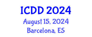 International Conference on Disability and Diversity (ICDD) August 15, 2024 - Barcelona, Spain