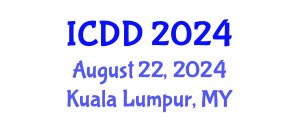 International Conference on Disability and Diversity (ICDD) August 22, 2024 - Kuala Lumpur, Malaysia