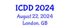 International Conference on Disability and Diversity (ICDD) August 22, 2024 - London, United Kingdom