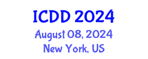 International Conference on Disability and Diversity (ICDD) August 08, 2024 - New York, United States