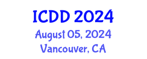 International Conference on Disability and Diversity (ICDD) August 05, 2024 - Vancouver, Canada