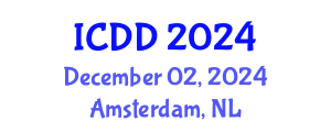International Conference on Disability and Diversity (ICDD) December 02, 2024 - Amsterdam, Netherlands