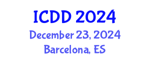 International Conference on Disability and Diversity (ICDD) December 23, 2024 - Barcelona, Spain