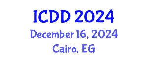 International Conference on Disability and Diversity (ICDD) December 16, 2024 - Cairo, Egypt