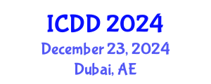 International Conference on Disability and Diversity (ICDD) December 23, 2024 - Dubai, United Arab Emirates