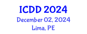 International Conference on Disability and Diversity (ICDD) December 02, 2024 - Lima, Peru