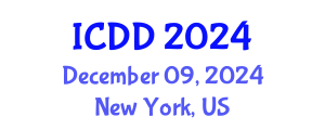 International Conference on Disability and Diversity (ICDD) December 09, 2024 - New York, United States