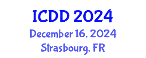 International Conference on Disability and Diversity (ICDD) December 16, 2024 - Strasbourg, France