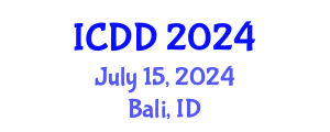 International Conference on Disability and Diversity (ICDD) July 15, 2024 - Bali, Indonesia