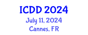 International Conference on Disability and Diversity (ICDD) July 11, 2024 - Cannes, France