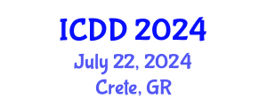 International Conference on Disability and Diversity (ICDD) July 22, 2024 - Crete, Greece
