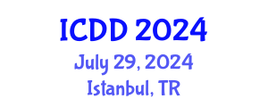 International Conference on Disability and Diversity (ICDD) July 29, 2024 - Istanbul, Turkey