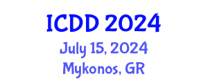 International Conference on Disability and Diversity (ICDD) July 15, 2024 - Mykonos, Greece