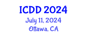 International Conference on Disability and Diversity (ICDD) July 11, 2024 - Ottawa, Canada