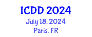 International Conference on Disability and Diversity (ICDD) July 18, 2024 - Paris, France