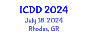 International Conference on Disability and Diversity (ICDD) July 18, 2024 - Rhodes, Greece