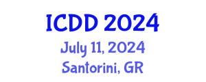 International Conference on Disability and Diversity (ICDD) July 11, 2024 - Santorini, Greece