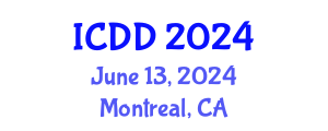 International Conference on Disability and Diversity (ICDD) June 13, 2024 - Montreal, Canada