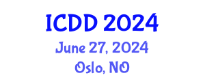 International Conference on Disability and Diversity (ICDD) June 27, 2024 - Oslo, Norway