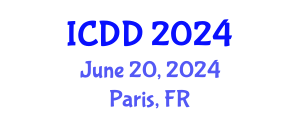 International Conference on Disability and Diversity (ICDD) June 20, 2024 - Paris, France