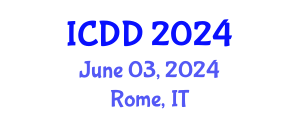 International Conference on Disability and Diversity (ICDD) June 03, 2024 - Rome, Italy