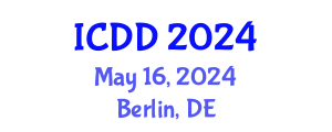 International Conference on Disability and Diversity (ICDD) May 16, 2024 - Berlin, Germany