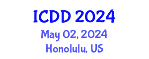 International Conference on Disability and Diversity (ICDD) May 02, 2024 - Honolulu, United States
