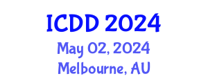 International Conference on Disability and Diversity (ICDD) May 02, 2024 - Melbourne, Australia