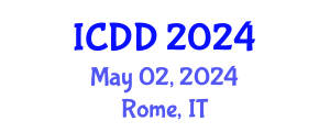 International Conference on Disability and Diversity (ICDD) May 02, 2024 - Rome, Italy