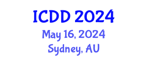 International Conference on Disability and Diversity (ICDD) May 16, 2024 - Sydney, Australia