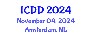 International Conference on Disability and Diversity (ICDD) November 04, 2024 - Amsterdam, Netherlands