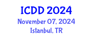 International Conference on Disability and Diversity (ICDD) November 07, 2024 - Istanbul, Turkey