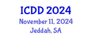 International Conference on Disability and Diversity (ICDD) November 11, 2024 - Jeddah, Saudi Arabia