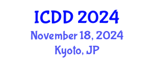 International Conference on Disability and Diversity (ICDD) November 18, 2024 - Kyoto, Japan