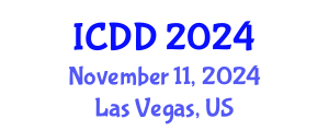 International Conference on Disability and Diversity (ICDD) November 11, 2024 - Las Vegas, United States