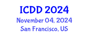 International Conference on Disability and Diversity (ICDD) November 04, 2024 - San Francisco, United States