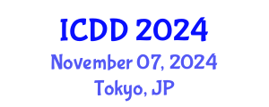 International Conference on Disability and Diversity (ICDD) November 07, 2024 - Tokyo, Japan