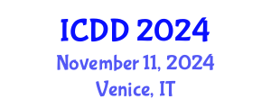 International Conference on Disability and Diversity (ICDD) November 11, 2024 - Venice, Italy