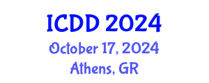 International Conference on Disability and Diversity (ICDD) October 17, 2024 - Athens, Greece