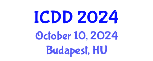 International Conference on Disability and Diversity (ICDD) October 10, 2024 - Budapest, Hungary