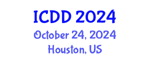 International Conference on Disability and Diversity (ICDD) October 24, 2024 - Houston, United States