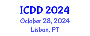 International Conference on Disability and Diversity (ICDD) October 28, 2024 - Lisbon, Portugal